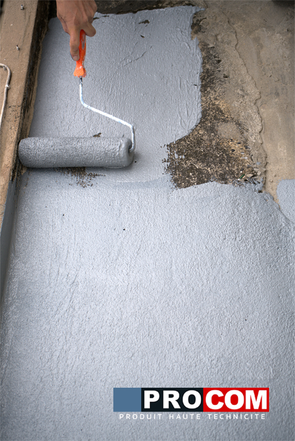 Etanchéité terrasse, résine d'étanchéité, peinture étanche PROCOM - Peintures Daniel